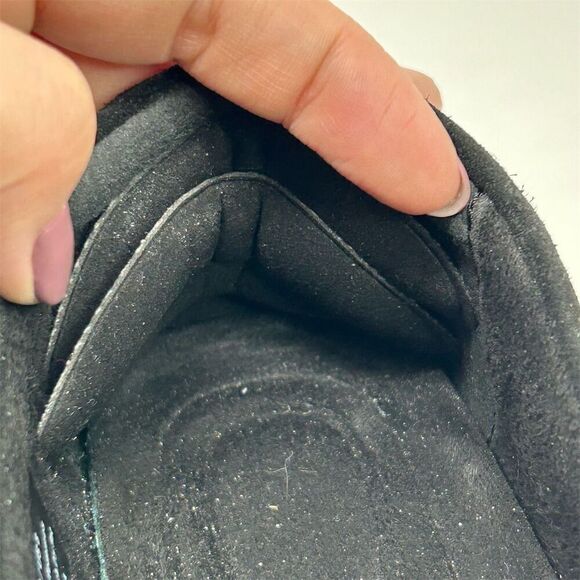 Osslue Women's Black Suede Slip-On Penny Loafers Size 8 Cushioned Insole Tassel - Picture 13 of 14